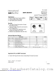 PB-IRF3515S datasheet pdf International Rectifier