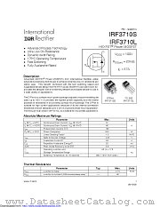 PB-IRF3710L datasheet pdf International Rectifier