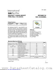 IRF5M3710SCS datasheet pdf International Rectifier