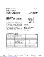 IRF5N5210SCS datasheet pdf International Rectifier