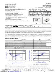 PB-IRF6626 datasheet pdf International Rectifier