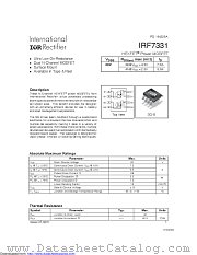 PB-IRF7331 datasheet pdf International Rectifier