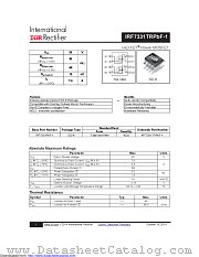 IRF7331TRPBF-1 datasheet pdf International Rectifier