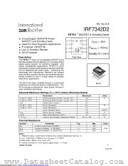 PB-IRF7342D2 datasheet pdf International Rectifier