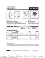 IRF7425PBF-1 datasheet pdf International Rectifier