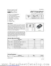 IRF7706GTRPBF datasheet pdf International Rectifier