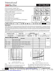 IRF7799L2TRPBF datasheet pdf International Rectifier