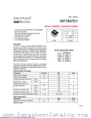 PB-IRF7807D1 datasheet pdf International Rectifier