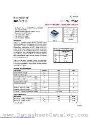PB-IRF7807VD2 datasheet pdf International Rectifier