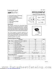 IRF9520NPBF datasheet pdf International Rectifier