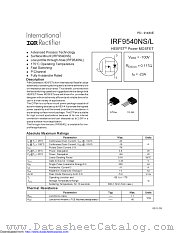 PB-IRF9540NL datasheet pdf International Rectifier