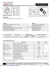 IRFHM8235 datasheet pdf International Rectifier