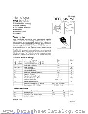 IRFP054NPBF datasheet pdf International Rectifier