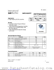 PB-IRFP90N20D datasheet pdf International Rectifier