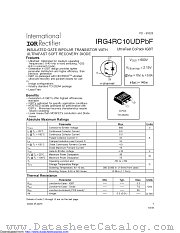 IRG4RC10UDTRP datasheet pdf International Rectifier