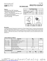 IRG7P313U datasheet pdf International Rectifier
