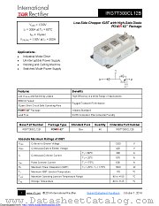 IRG7T300CL12B datasheet pdf International Rectifier