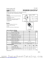 IRGB5B120KDPBF datasheet pdf International Rectifier