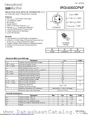 IRGI4060D datasheet pdf International Rectifier