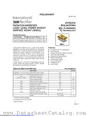 IRHLNA793064SCS datasheet pdf International Rectifier