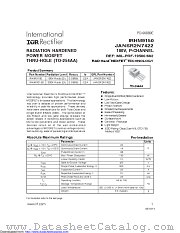 IRHM9150SCS datasheet pdf International Rectifier