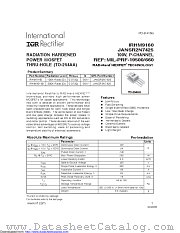 IRHM9160SCS datasheet pdf International Rectifier