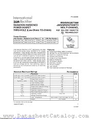 IRHMS593160SCS datasheet pdf International Rectifier