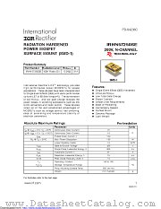 IRHN57250SESCS datasheet pdf International Rectifier
