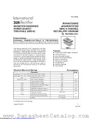 IRHNA57260SESCS datasheet pdf International Rectifier