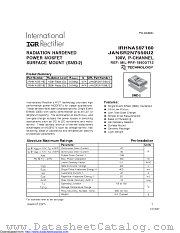 IRHNA593160SCS datasheet pdf International Rectifier