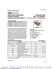 IRHNB3260 datasheet pdf International Rectifier