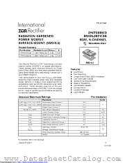 IRHNJ67C30SCS datasheet pdf International Rectifier