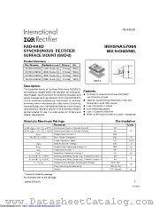 IRHSNA57064SCS datasheet pdf International Rectifier