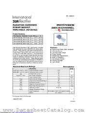 IRHY53230CM datasheet pdf International Rectifier