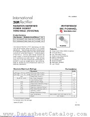 IRHY597034CMSCS datasheet pdf International Rectifier