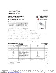 IRHY67434CMSCS datasheet pdf International Rectifier
