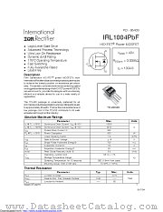IRL1004PBF datasheet pdf International Rectifier
