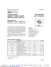 IRL5NJ7404SCS datasheet pdf International Rectifier