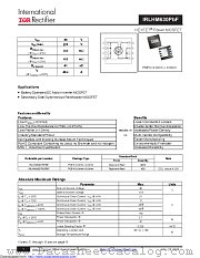 IRLHM630TRPBF datasheet pdf International Rectifier