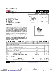 IRLML5103TRPBF datasheet pdf International Rectifier