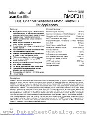 IRMCF311 datasheet pdf International Rectifier