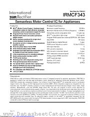IRMCF343 datasheet pdf International Rectifier