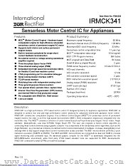 IRMCK341TR datasheet pdf International Rectifier