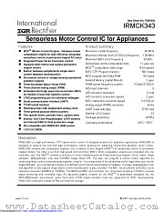 IRMCK343TY datasheet pdf International Rectifier
