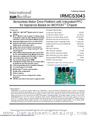 IRMCS3043 datasheet pdf International Rectifier