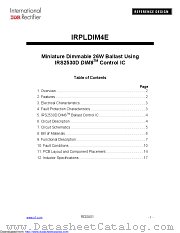 IRPLDIM4E datasheet pdf International Rectifier