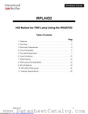 IRPLHID2 datasheet pdf International Rectifier