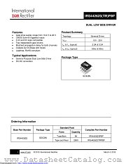 IRS44262 datasheet pdf International Rectifier