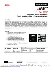 IRSM836-035MA datasheet pdf International Rectifier