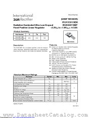 IRUH330118B datasheet pdf International Rectifier